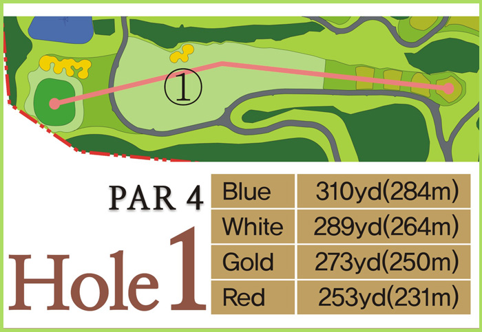 에덴CC Hole 1